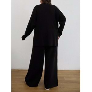 LALO BÜYÜK BEDEN TRİKO TAKIM - SİYAH - 1XL - 20264-SİYAH-1XL