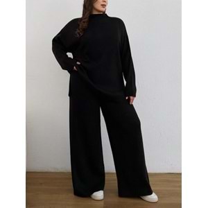 LALO BÜYÜK BEDEN TRİKO TAKIM - SİYAH - 1XL - 20264-SİYAH-1XL